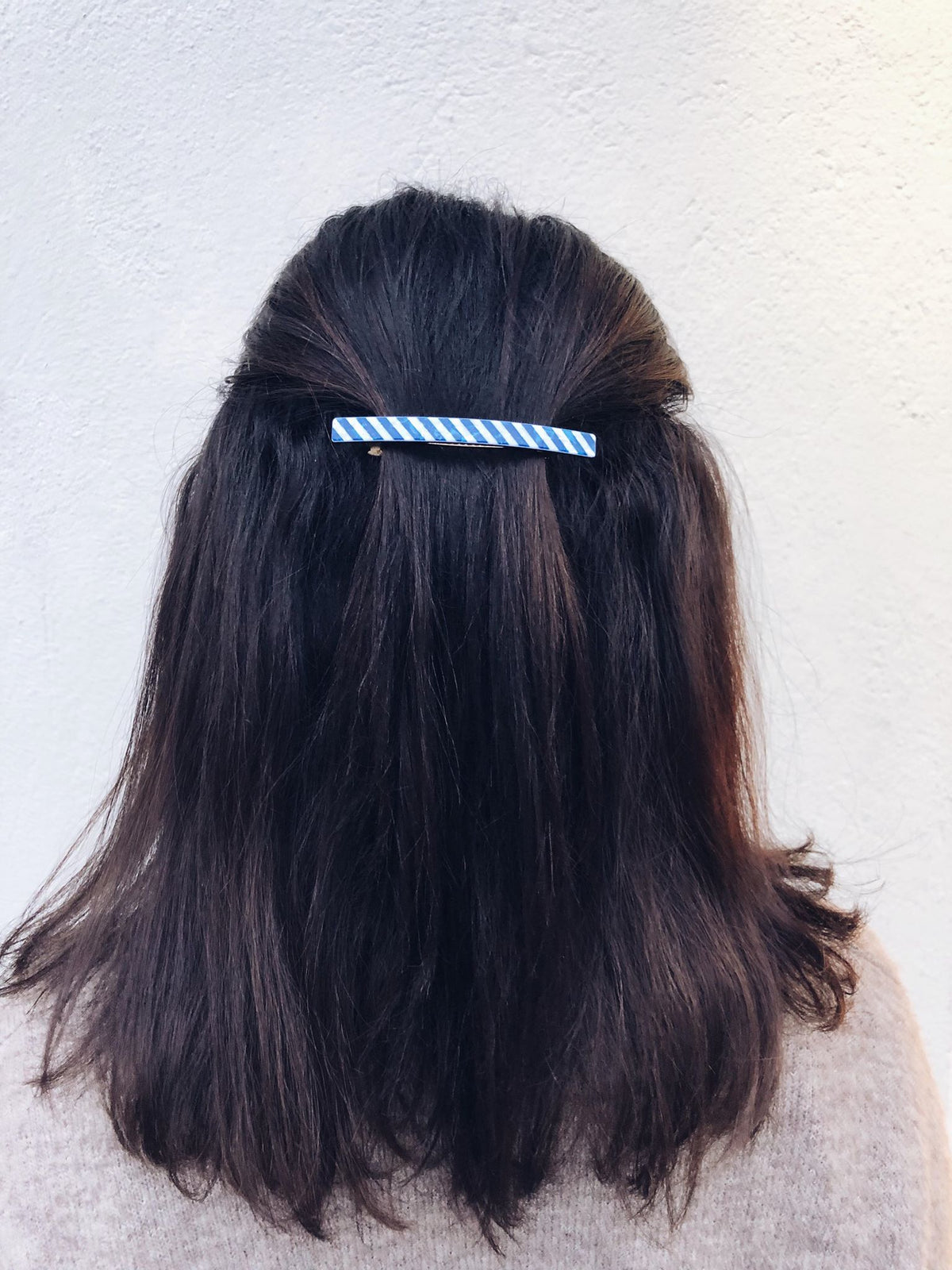 Mini Frenchie Stripe Clip