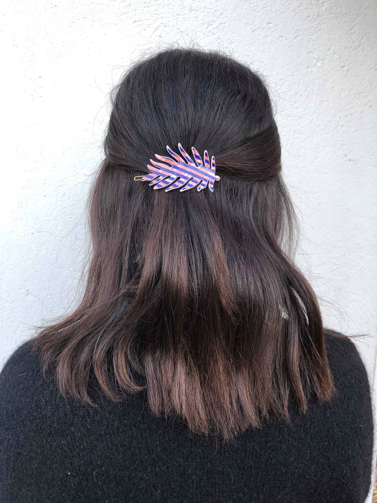 Leaf Stripe Clip