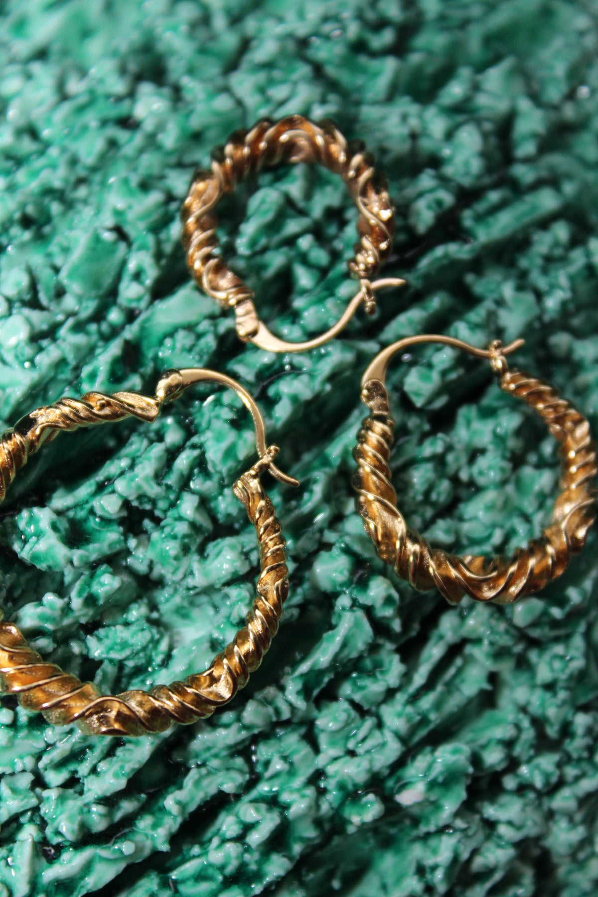 Ocean Medium Hoops