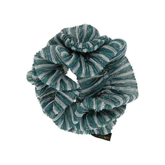 Metallic Scrunchie Stripe