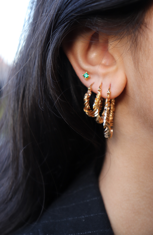 Ocean Petit Hoops