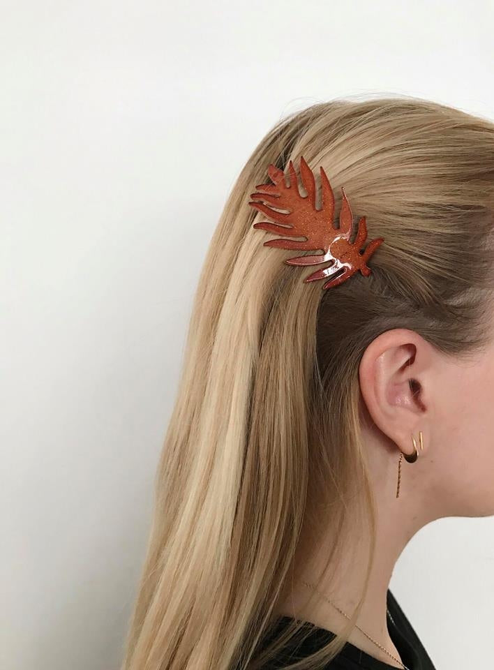 Leaf Hair Pin