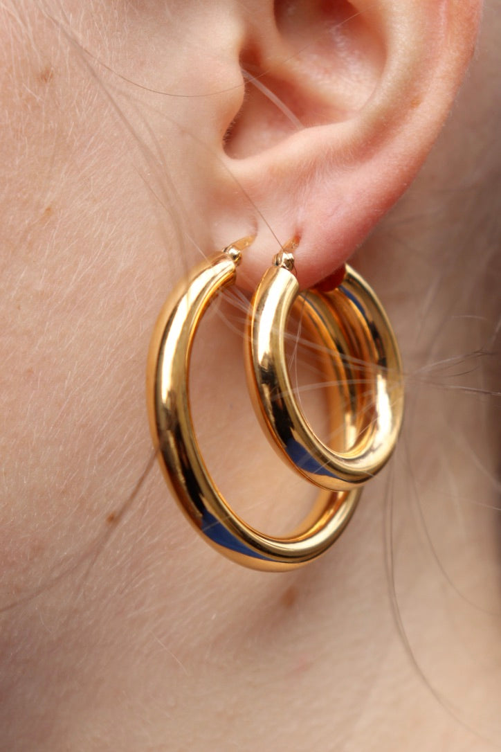 Sleek Grande Hoops