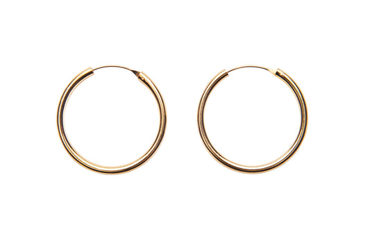 Plain Petite Hoops